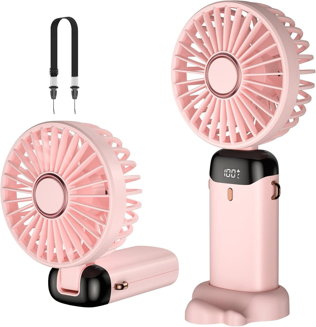 Digital Display Portable Mini Fan