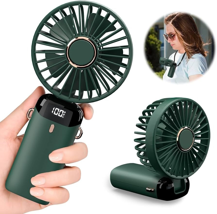 Digital Display Portable Mini Fan